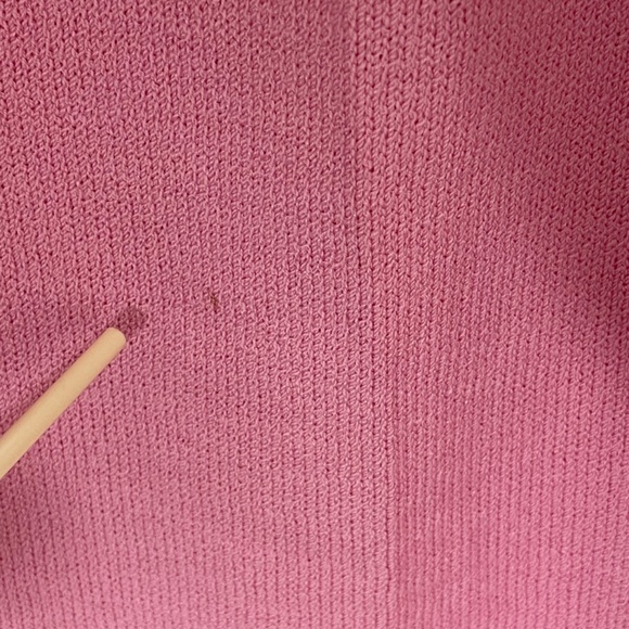 St. John Collection by Marie Gray Santana Knit Pants Size 10 Pink Wide Leg - Picture 3 of 12